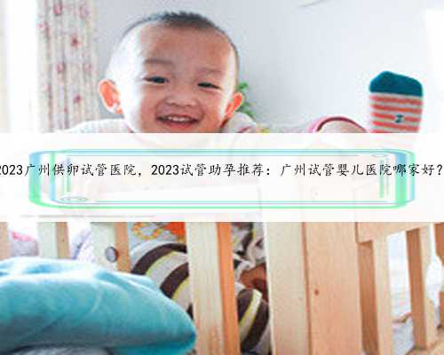 2023广州供卵试管医院，2023试管助孕推荐：广州试管婴儿医院哪家好？
